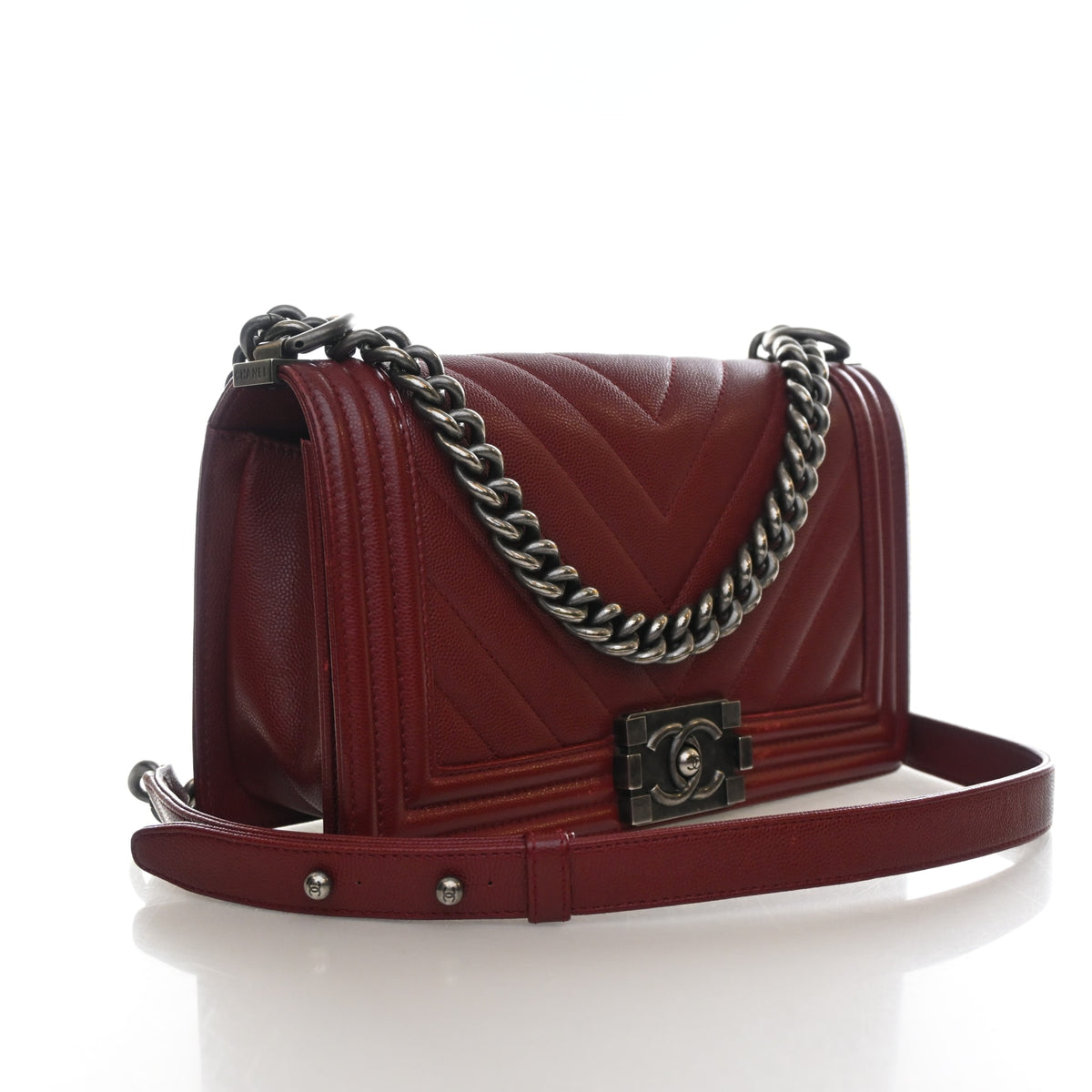 Chanel Medium Caviar Boy Bag, photo 2 of 21