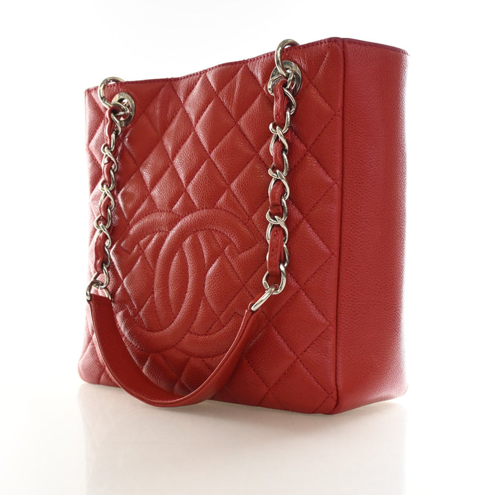Chanel Caviar Petite Shopping Tote