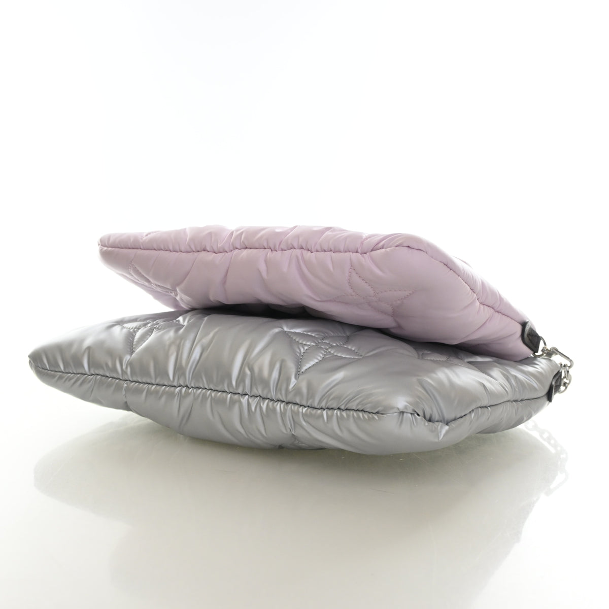 Pre-Owned Louis Vuitton Pochette Maxi Monogram Econyl Pillow Multi, side profile, photo 6 of 12