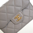 Chanel Mini Lambskin Top Ha...