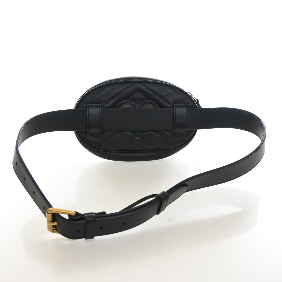 Pre-Owned Gucci Belt Bag Calfskin Marmont, side view