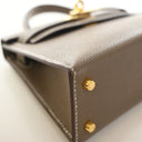 Hermes Etoupe Epsom Mini Ke...
