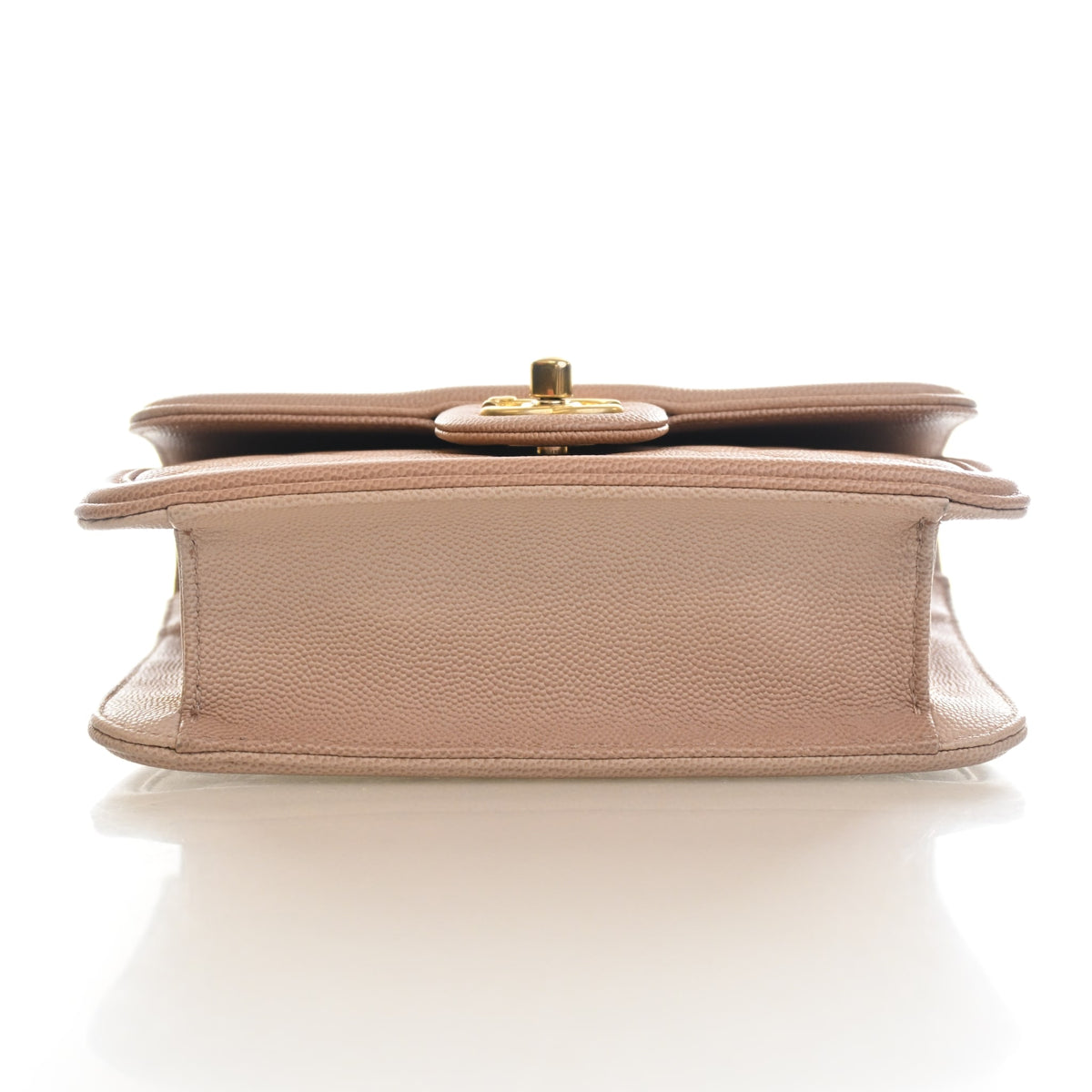 Pre-Owned Chanel Caviar Leather Sunset On The Sea Waist Bag, side profile, photo 9 of 16