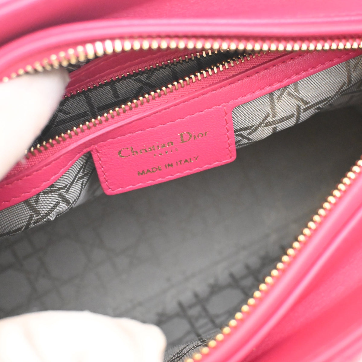 Pre-Owned Christian Dior Lady Dior Medium Lambskin, photo 13 of 17