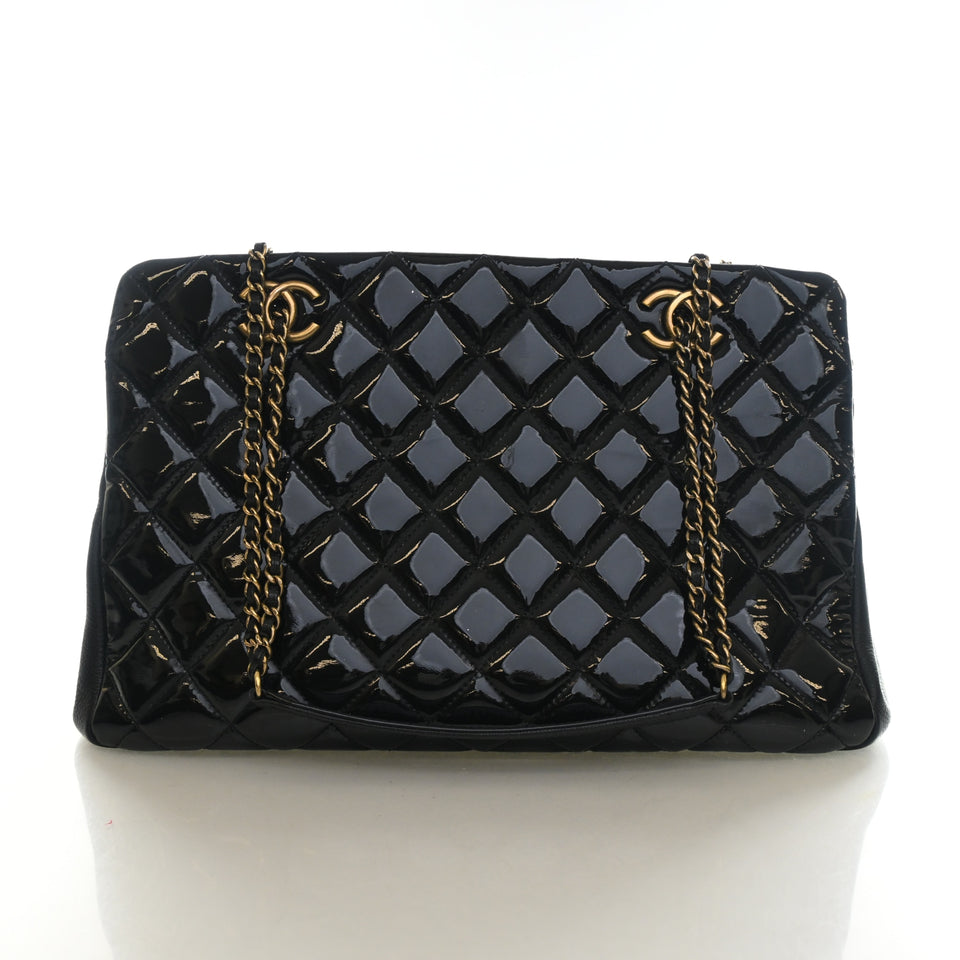 Chanel Patent Paris-Salzburg Eyelet Tote