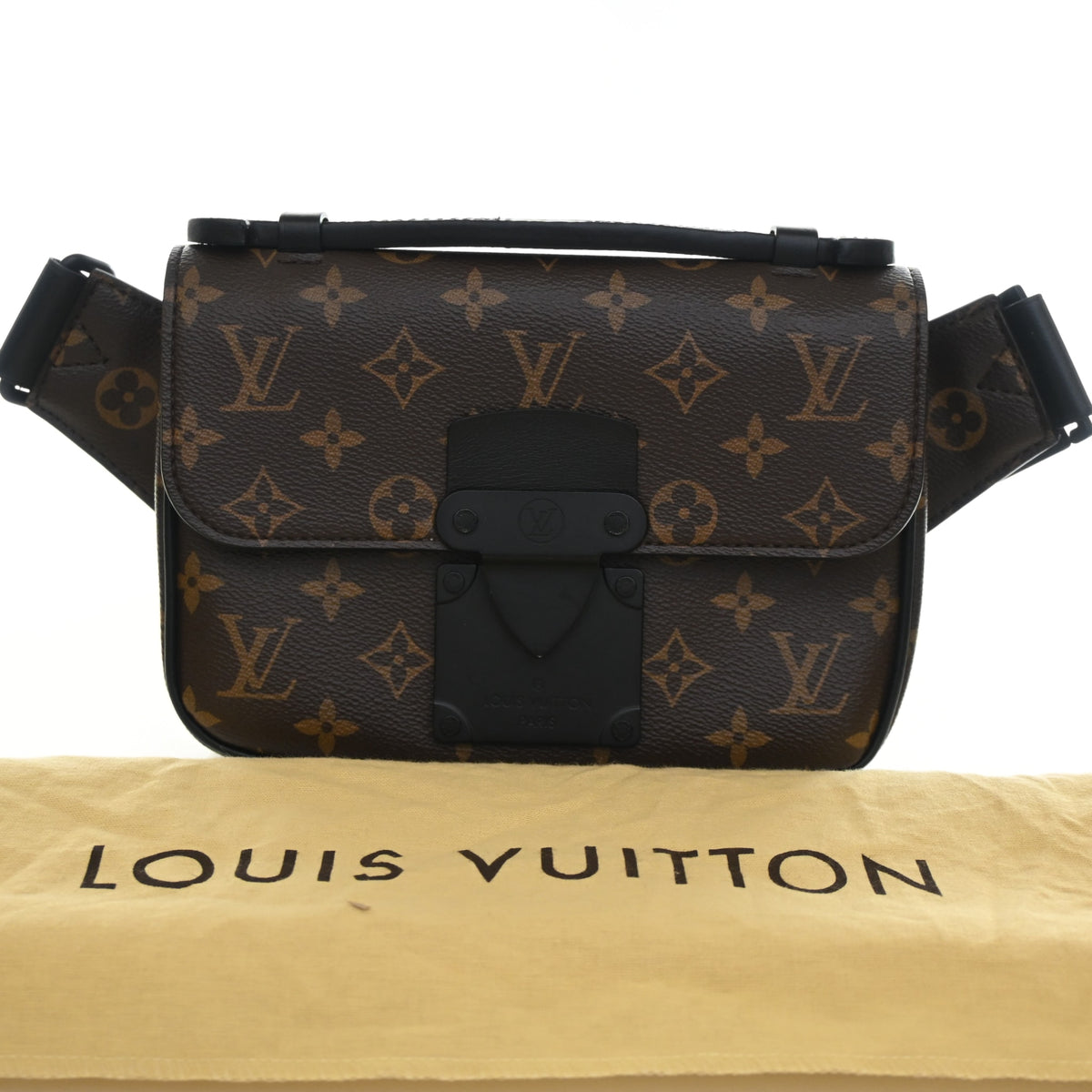 Louis Vuitton Monogram Macassar S Lock Waist Bag, photo 13 of 13