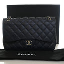 Chanel Jumbo Caviar Classic...