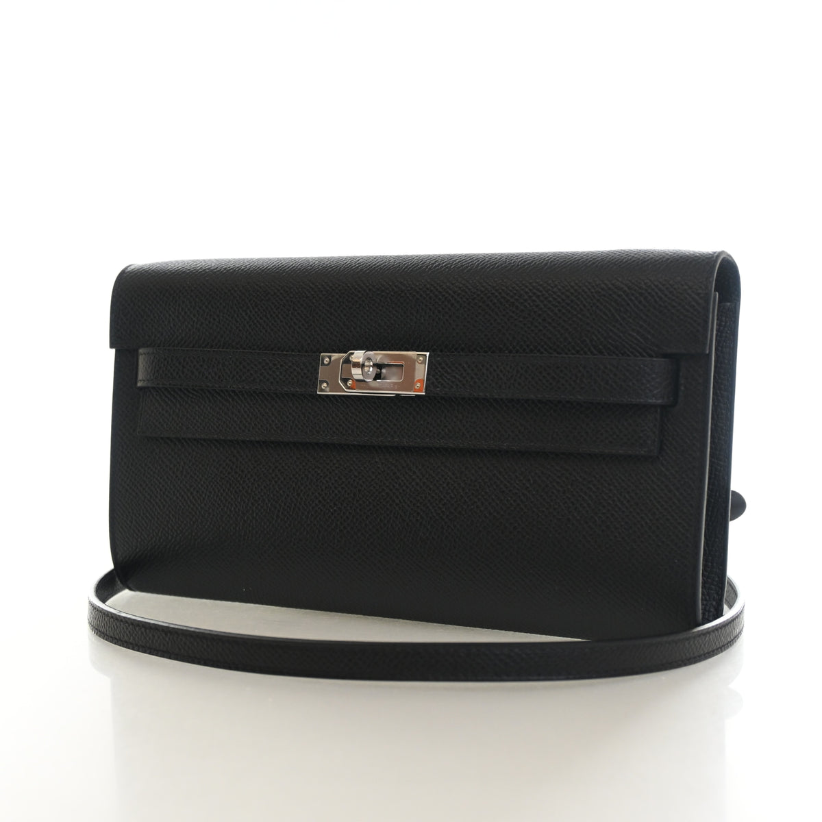 Hermes Noir Epsom Kelly To Go Wallet, photo 3 of 12