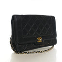 Chanel Vintage Lambskin Dia...