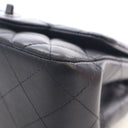 Chanel Lambskin So Black Mi...