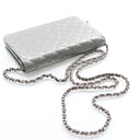 Chanel Calfskin Metallic Qu...