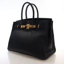 Hermes Vintage Noir Togo Bi...