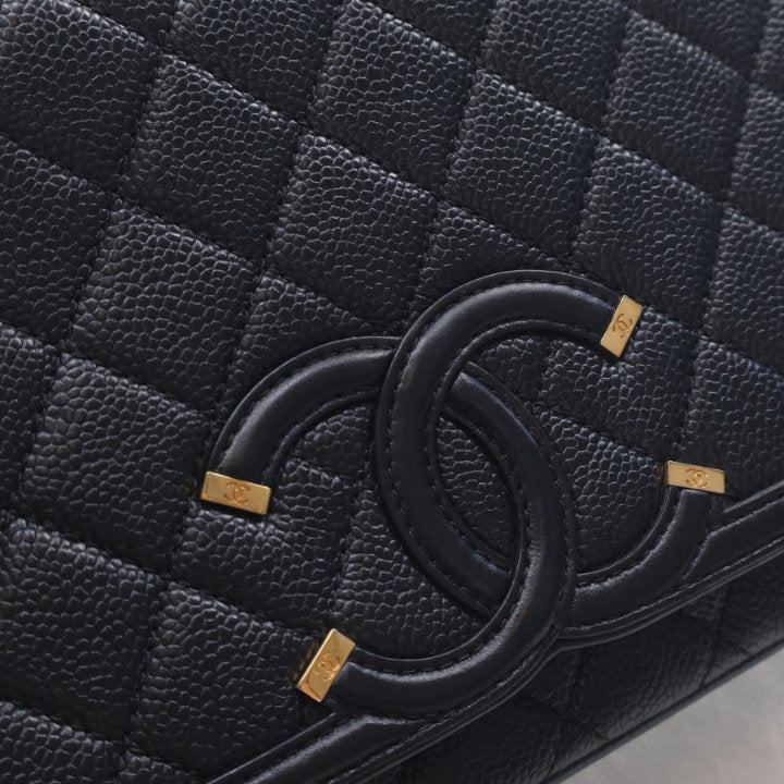 Chanel Medium Caviar Filigree Flap Bag, photo 4 of 16