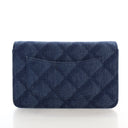Chanel Denim Wallet on Chain