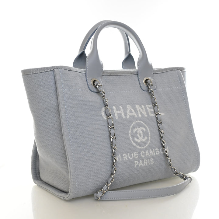 Chanel Small Mixed Fibers Deauville Tote