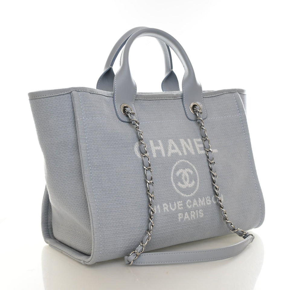 Chanel Small Mixed Fibers Deauville Tote