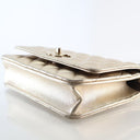Chanel Calfskin Metallic CC...