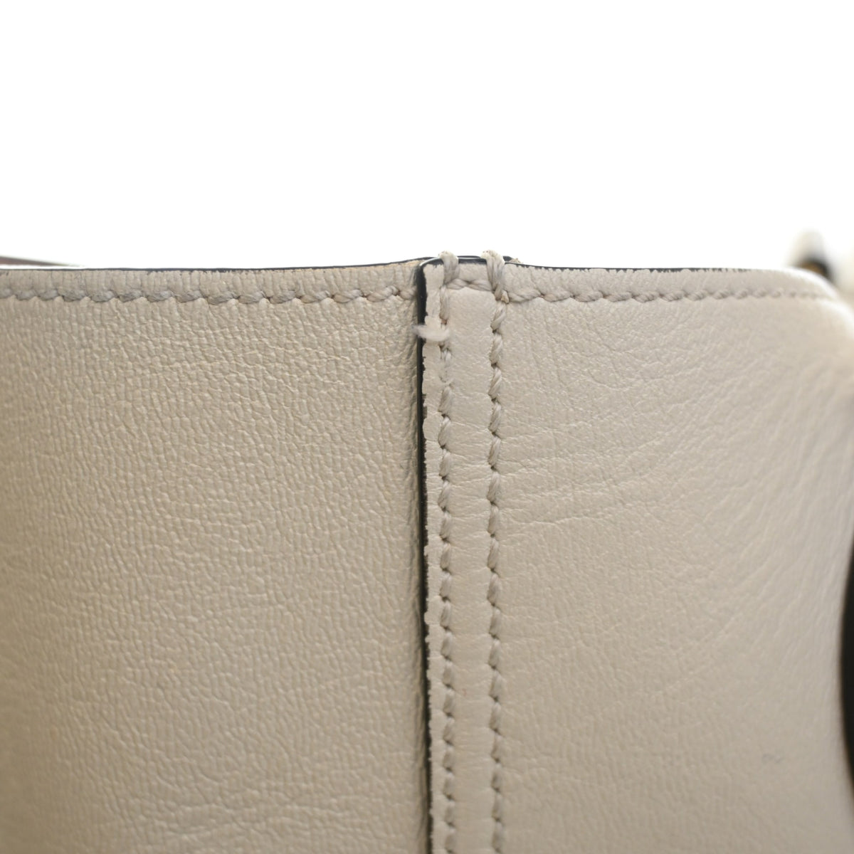 Pre-Owned Gucci Tote Small Calfskin Dahlia, corner and edge detail, photo 15 of 22