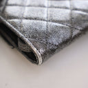 Chanel Cracked Metallic Cal...