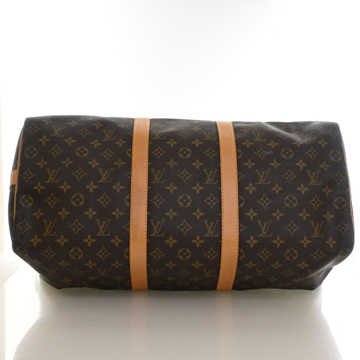 Vintage Louis Vuitton 50 Monogram Keepall Bandouliere, base view