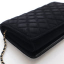 Chanel Velvet Quilted CC Cl...