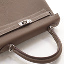 Hermes Etoupe Togo Kelly 25