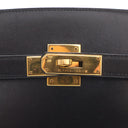 Hermes Vintage Noir Box Cal...