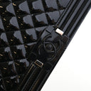 Chanel Medium Patent Boy Bag