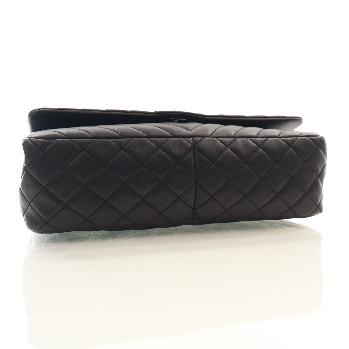 Chanel Jumbo Lambskin Chevron Single Flap Bag, photo 5 of 15