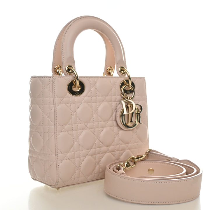 Christian Dior Small Lambskin Lucky Badges My Lady Dior
