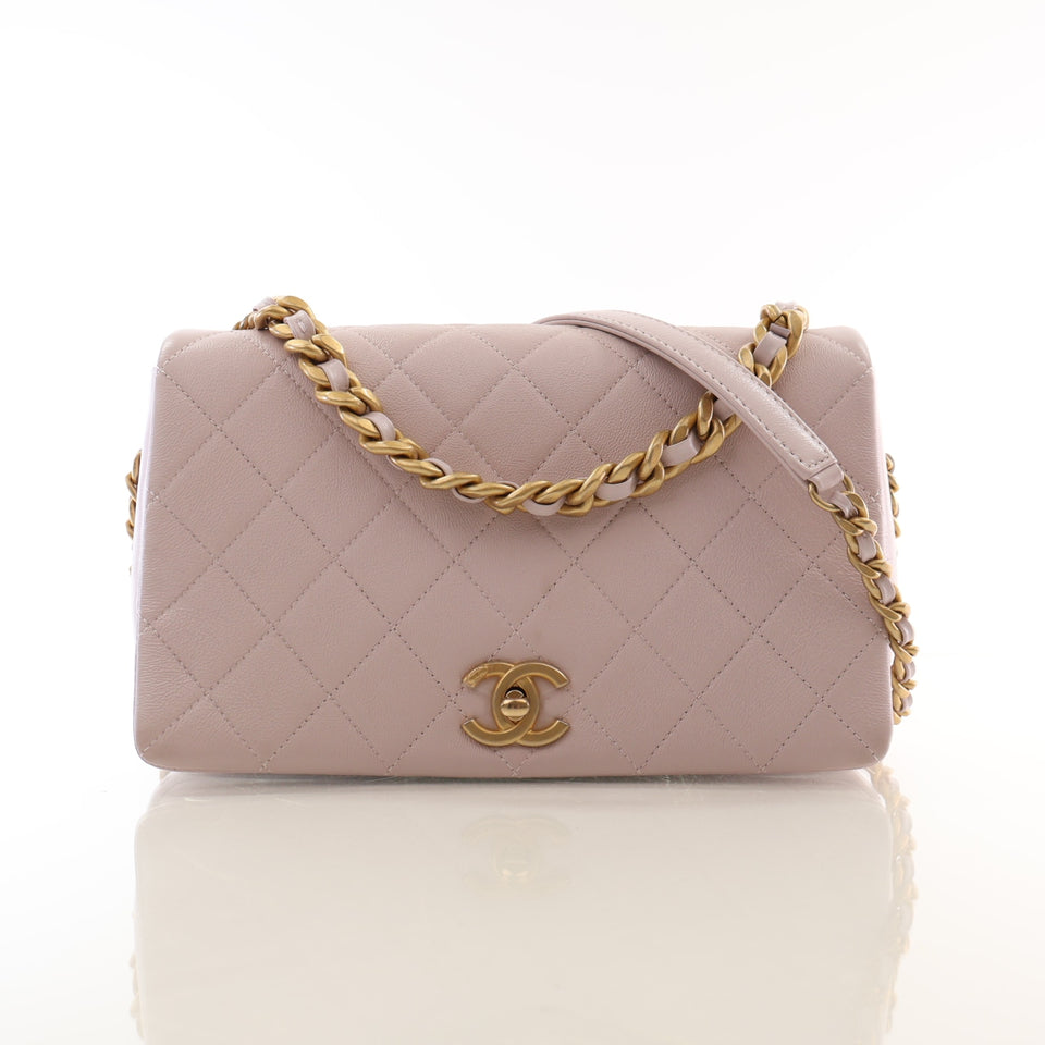 Chanel Medium Calfskin Fashion Therapy Flap Bag