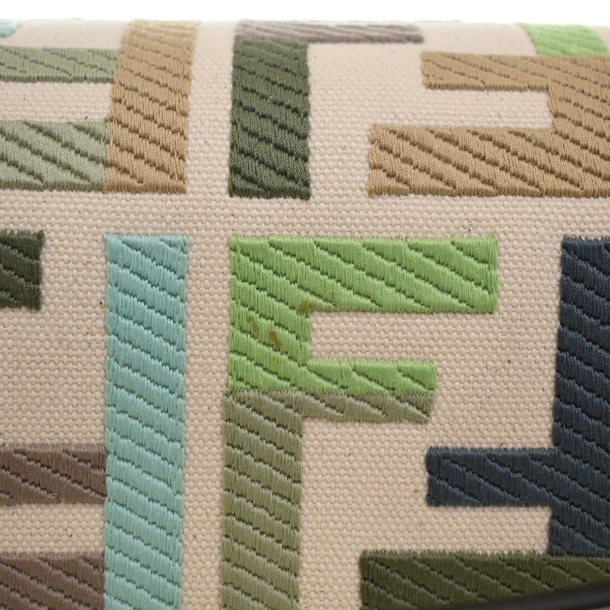Fendi Medium FF Jacquard Baguette, photo 19 of 21