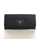 Prada Saffiano Long Flap Wa...