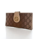 Gucci GG Canvas Bi Fold Wallet