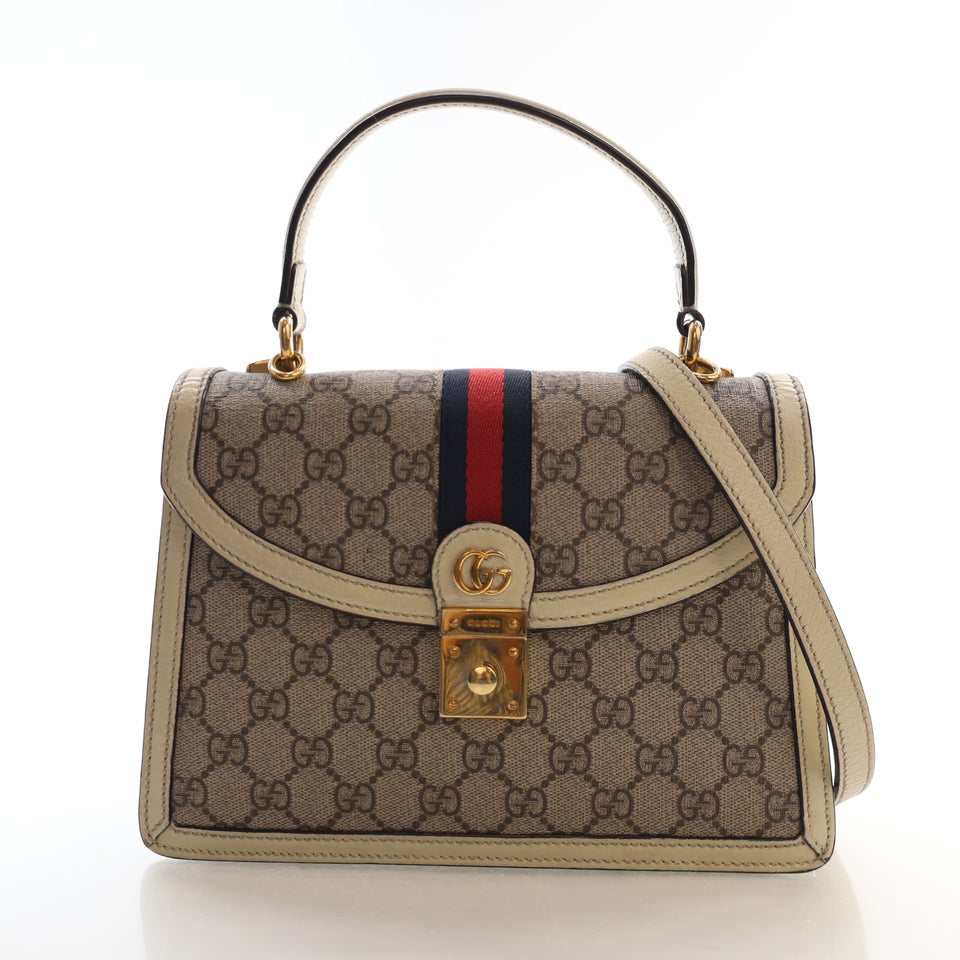 Gucci Medium GG Supreme Ophidia Shoulder Bag