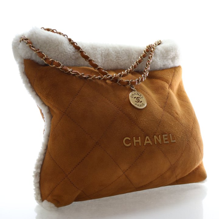 Chanel Large Shearling 22 Hobo