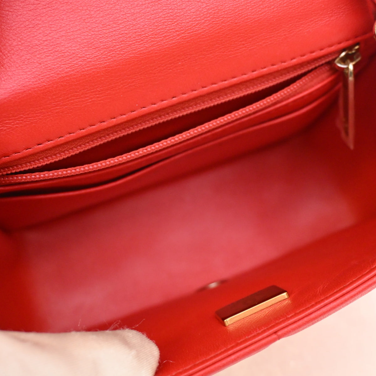 Chanel Mini Lambskin Monacoco Square Flap Bag, photo 12 of 15