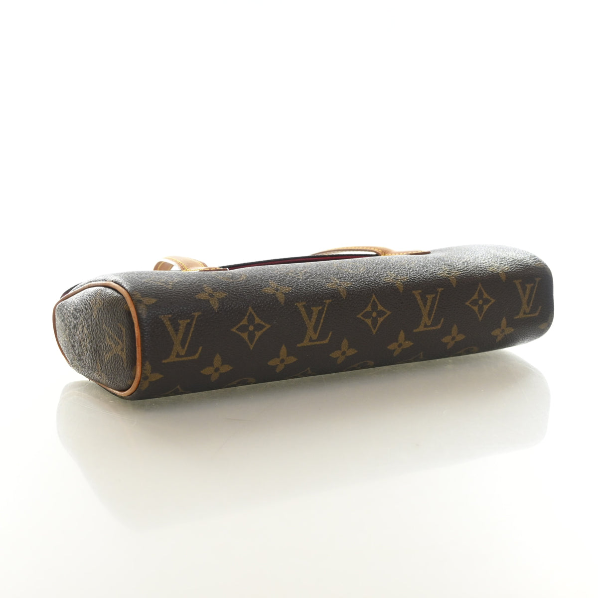 Vintage Louis Vuitton Monogram Sonatine, base and feet view