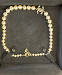 Chanel CC Pearl Short Necklace