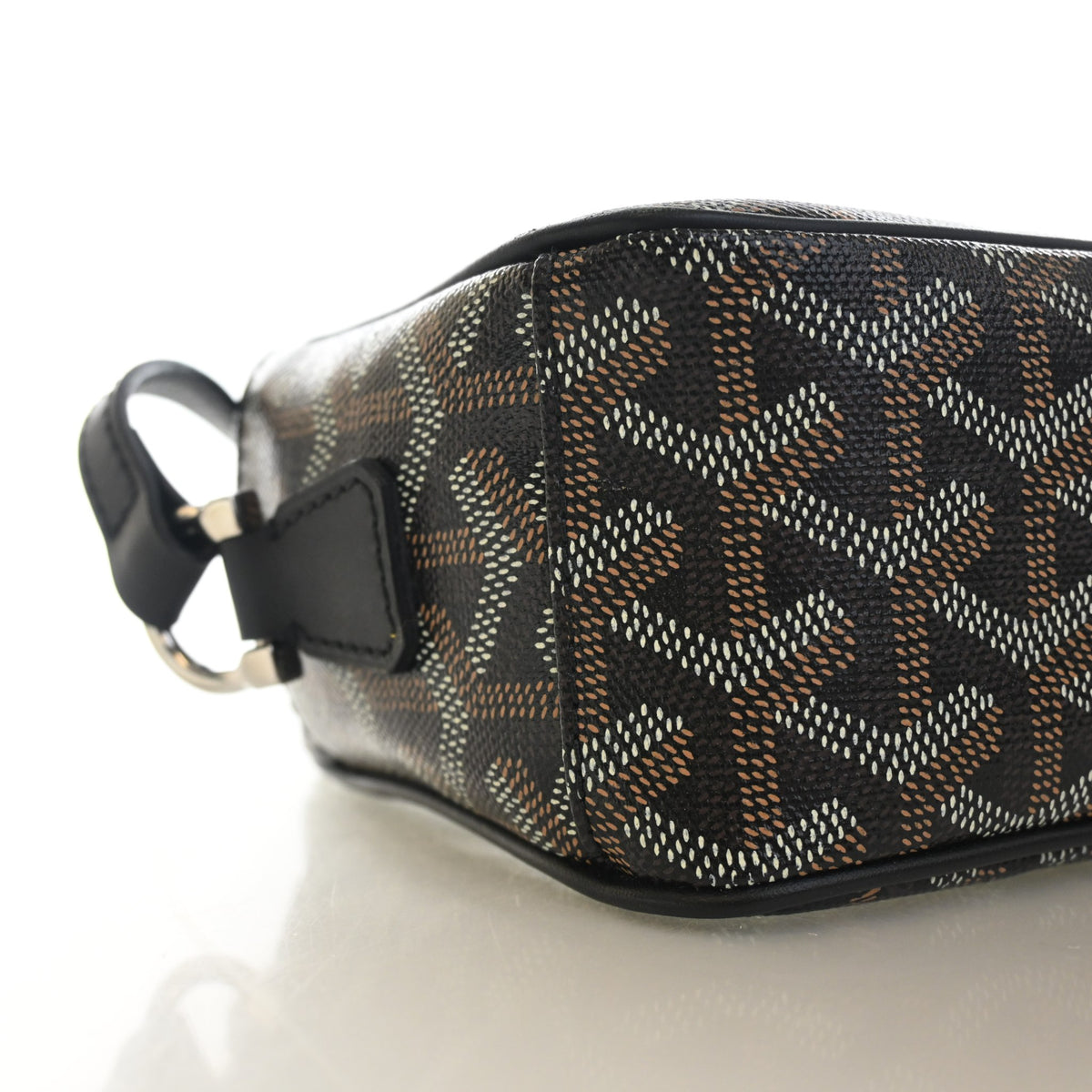 Pre-Owned Goyard PM Goyardine Cap-vert, side profile