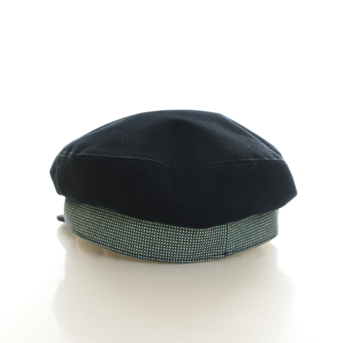 Pre-Owned Hermès Cap Cotton Hemp Cavale Pop, side view