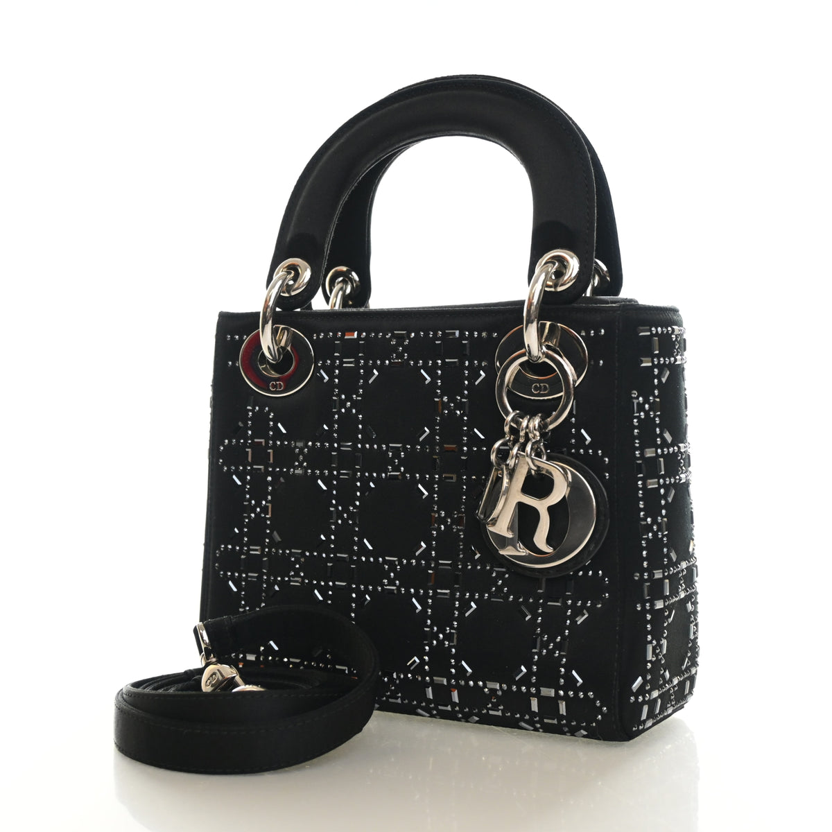 Christian Dior Mini Satin Lady Dior, photo 3 of 15