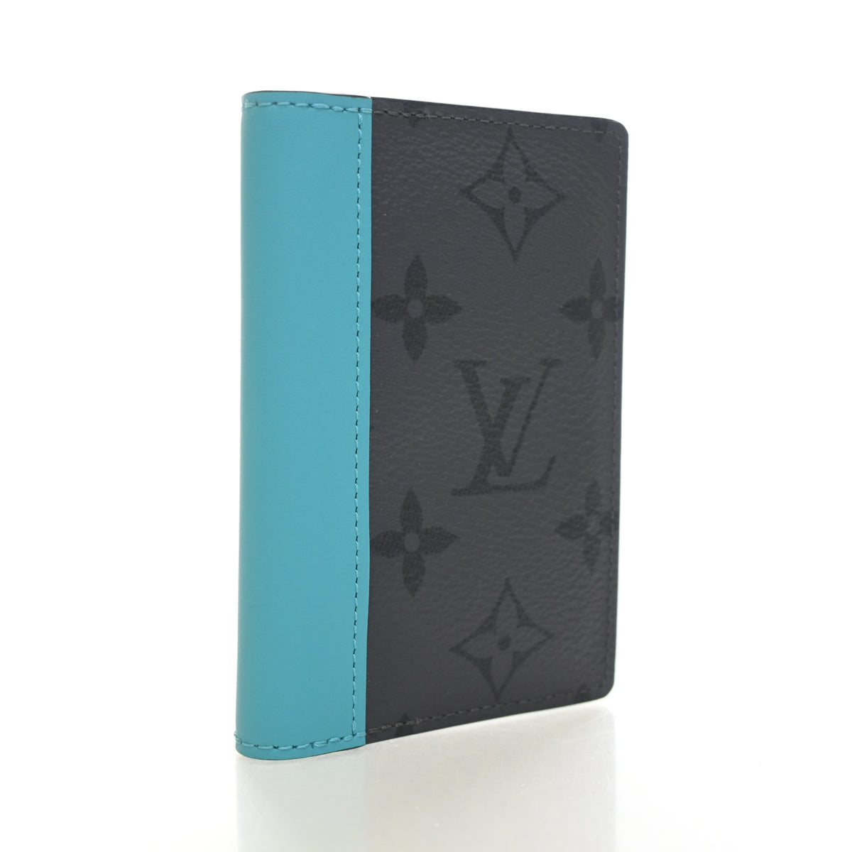 Pre-Owned Louis Vuitton Monogram Eclipse Pocket Organizer, front view, photo 2 of 11