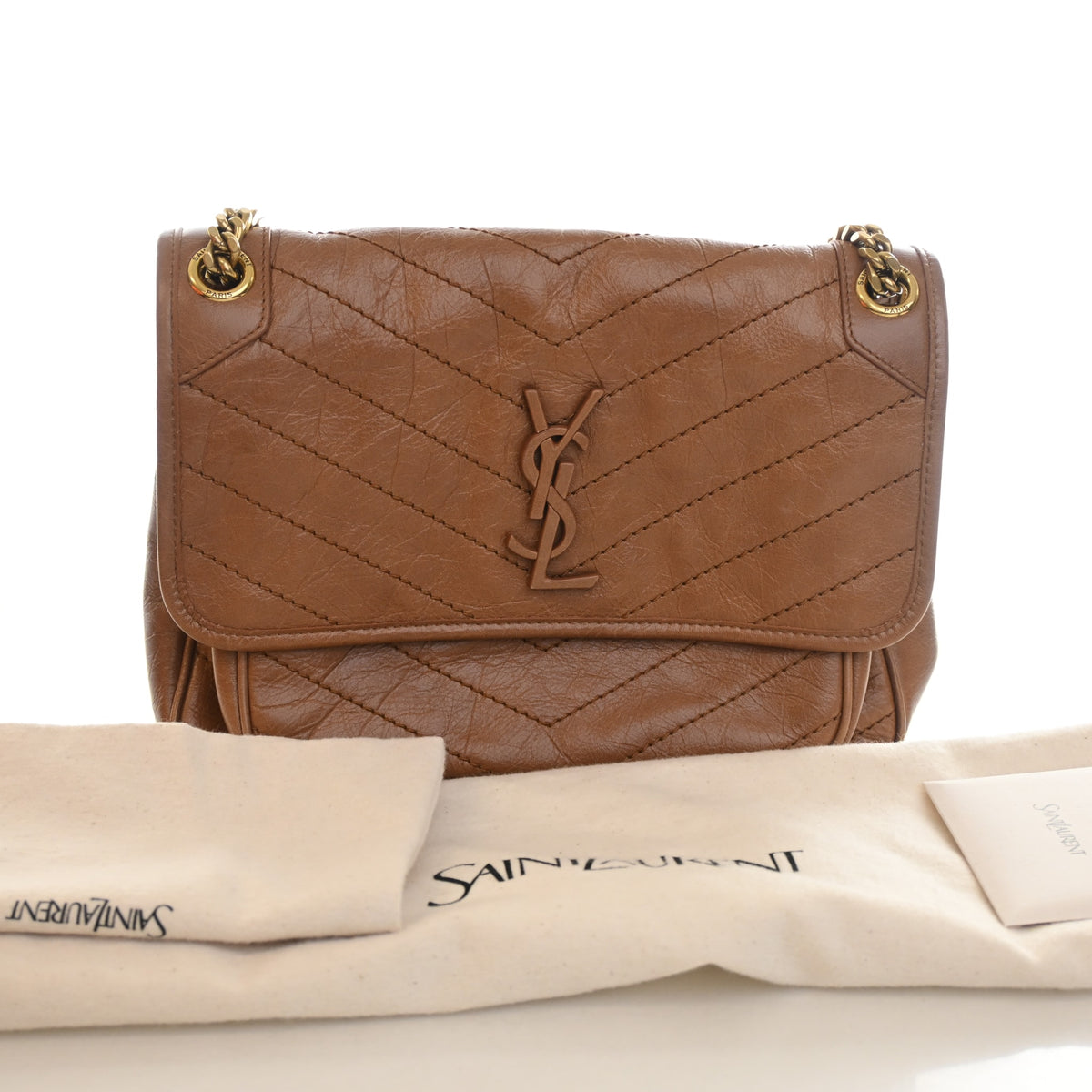Saint Laurent Medium Calfskin Niki Flap Bag, photo 13 of 13