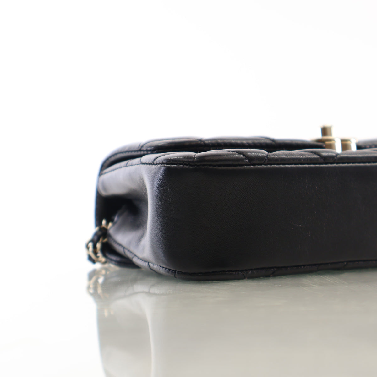 Chanel Lambskin Rectangular Phone Holder with Chain, photo 6 of 17