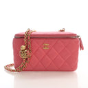 Chanel Small Lambskin Pearl...