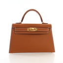 Hermes Gold Epsom Mini Kell...