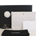 Chanel Medium Caviar O Case...