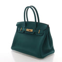 Hermes Malachite Togo Birki...