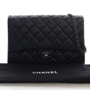 Chanel Large Lambskin Clutc...
